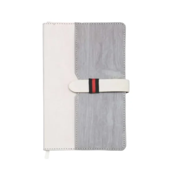 Diary with Fabric Accent Strap