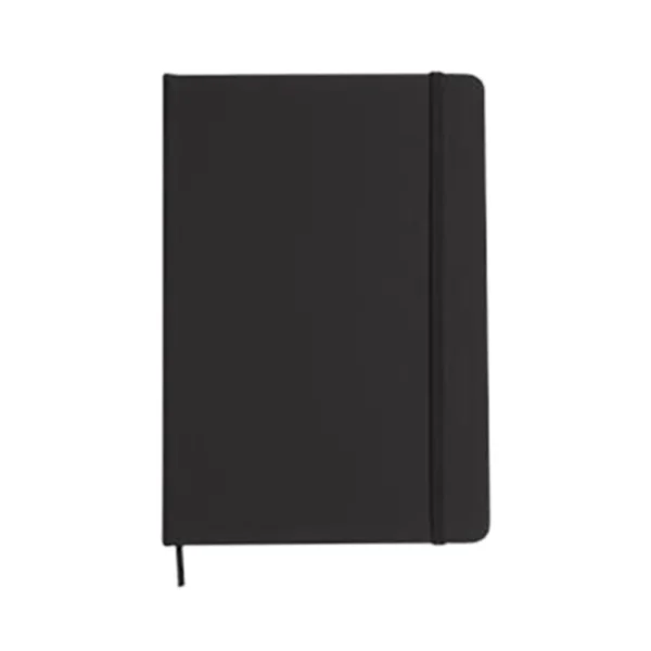 Matte Black Classic Notebook with Elastic Band